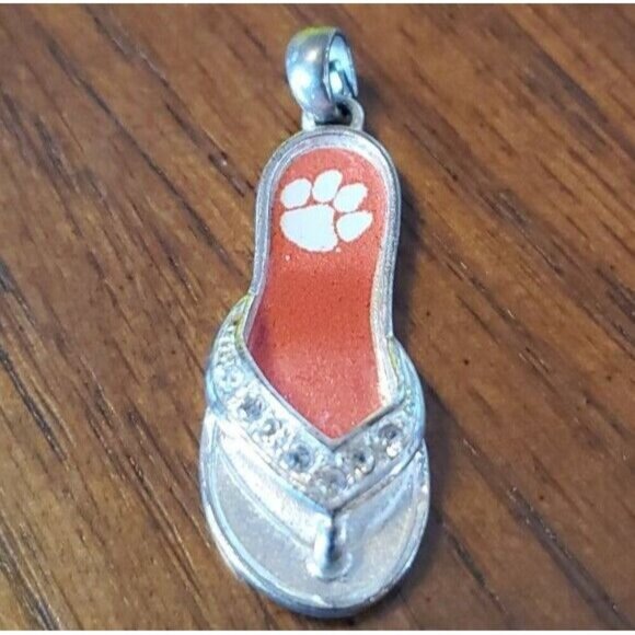 Clemson Flip-flop Charm - Picture 1 of 3
